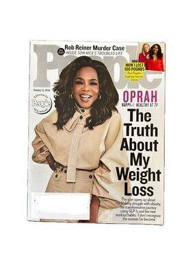 People Magazine January 12 2026 Oprah Winfrey Weight Loss Rob Reiner